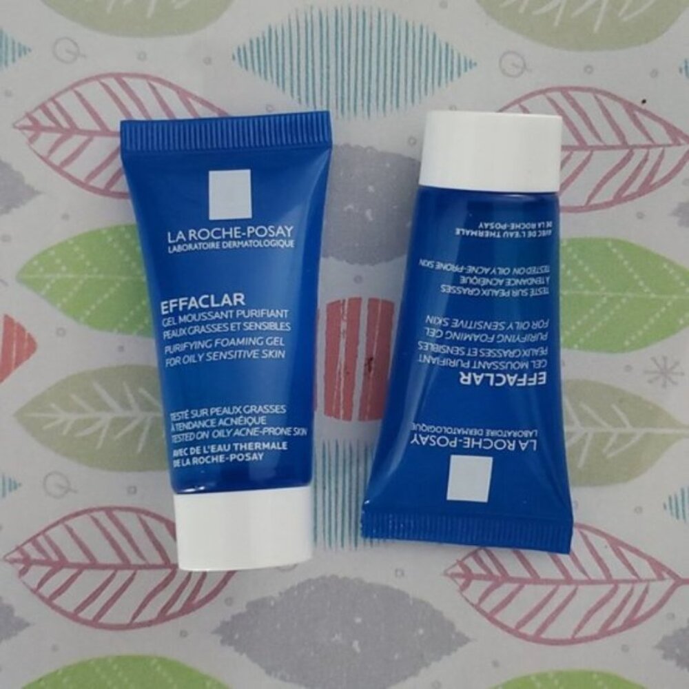 New La Roche-Posay Effaclar Purifying Foaming Gel 15ml×2